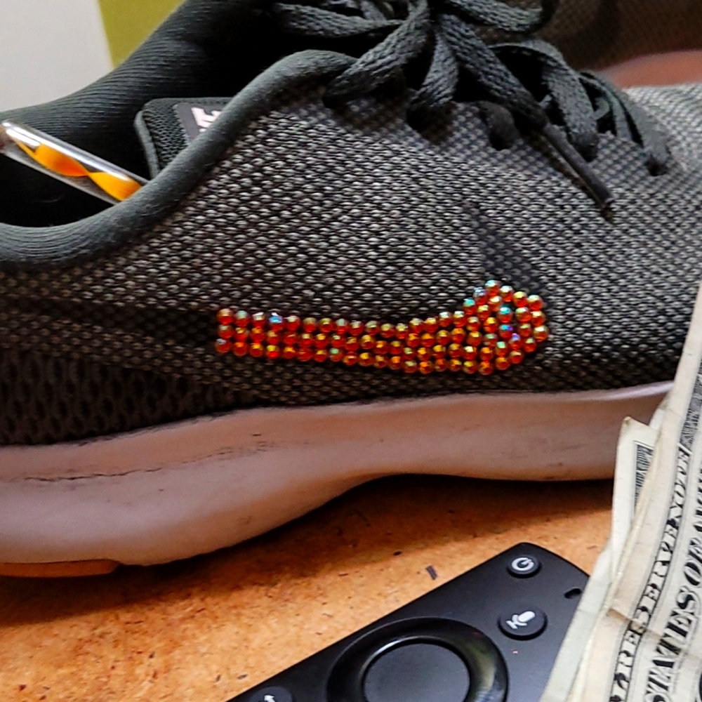 Bedazzled nikes